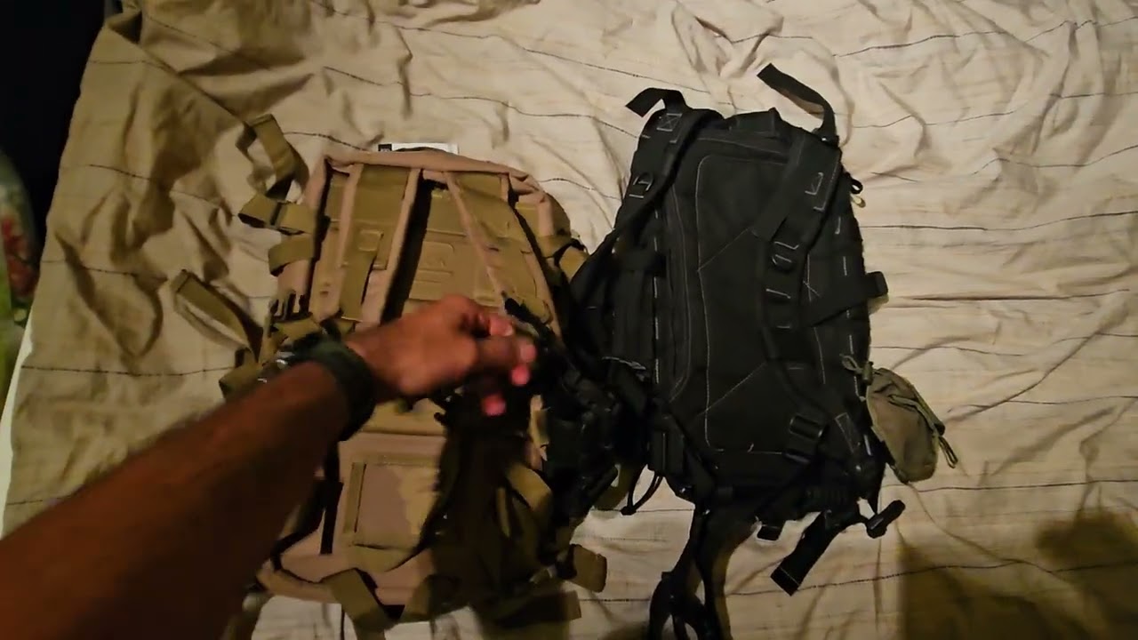 18L backpack Comparison: Maxpedition & Glock