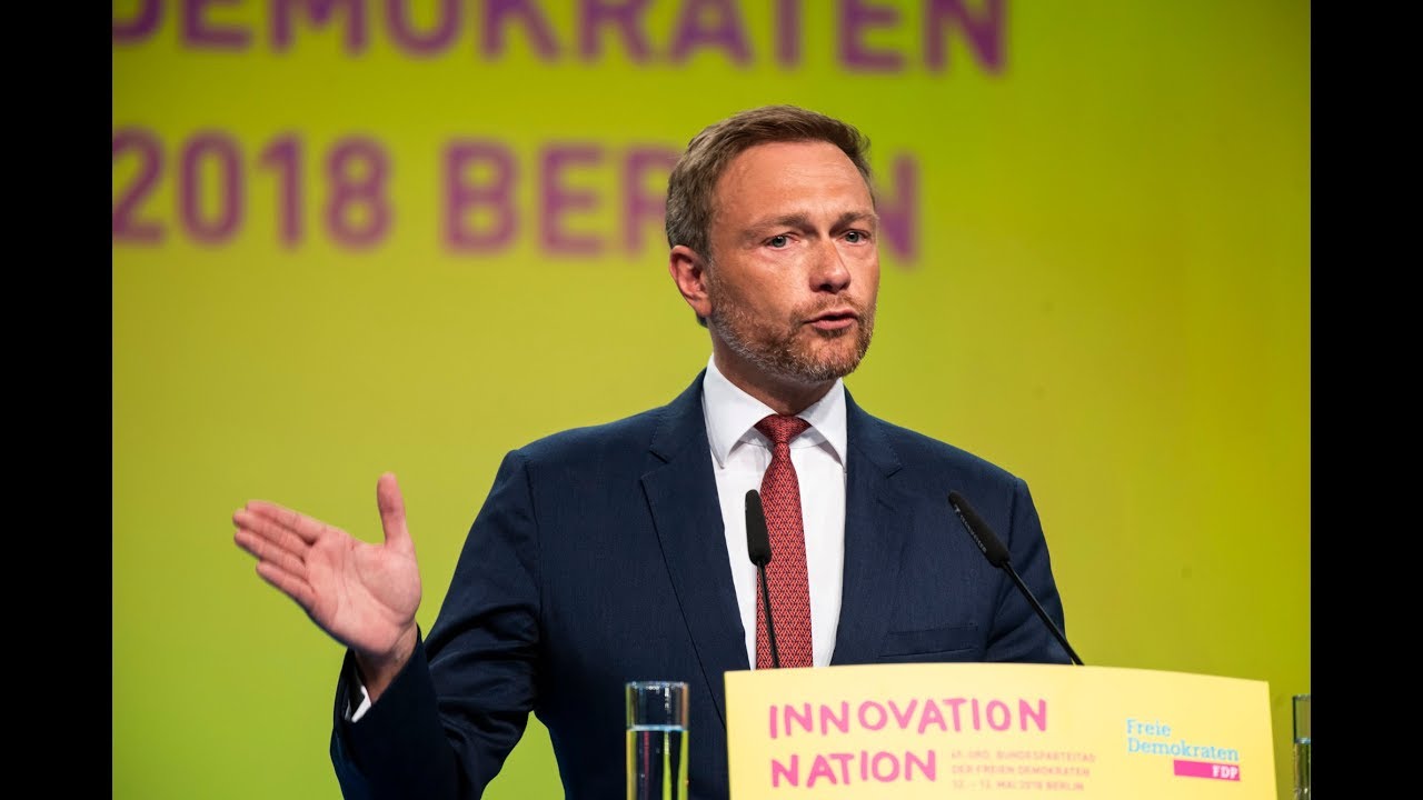 FDP-Bundesparteitag: Rede von Christian Lindner am 12.05.18