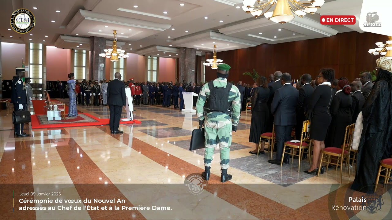 Gabon: présentation des voeux du Nouvel An du Corps Diplomatique, adressés au Chef de l’État
