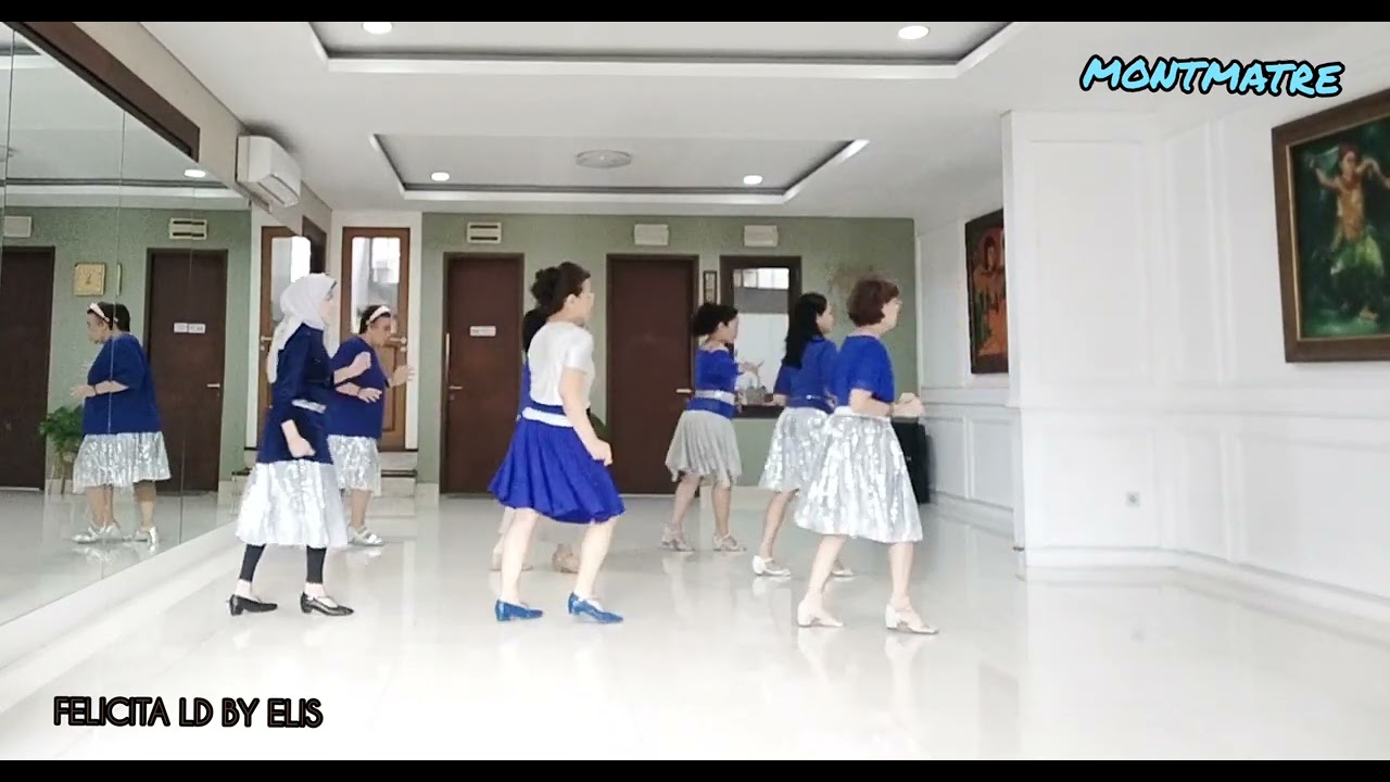 MONTMARTRE - HIGH BEGINNER - CHOREO: ANNY AP & RIA LOLONG - DEMO FELICITA LD BY ELIS 