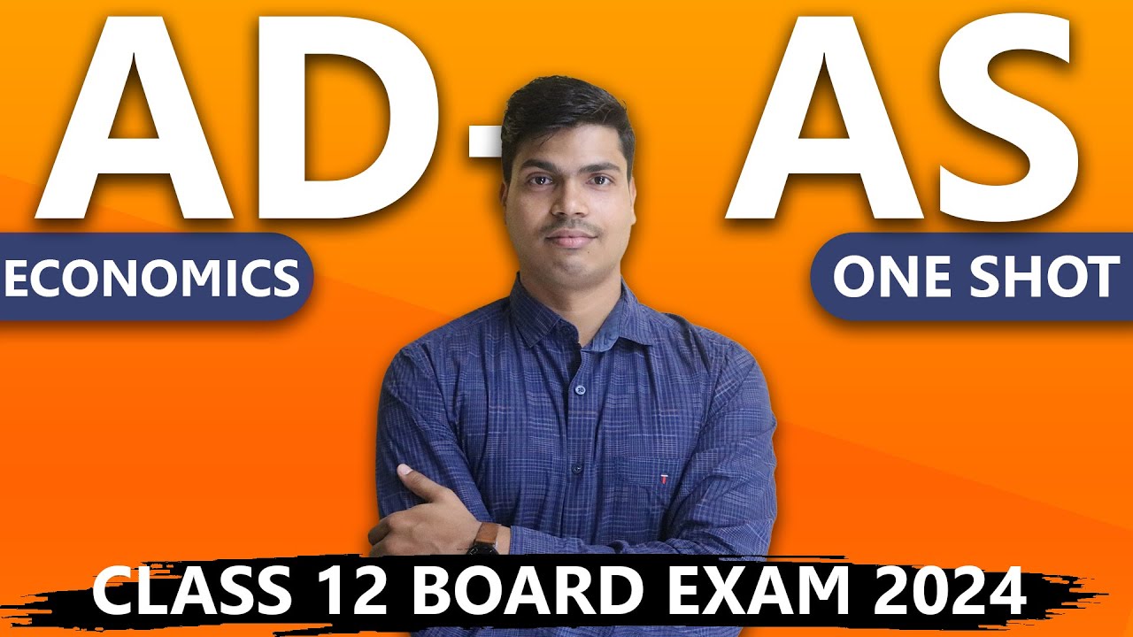 Determination of income & Employment | AD- AS Detailed ONE SHOT. Class 12 Economics Board exam 2024.