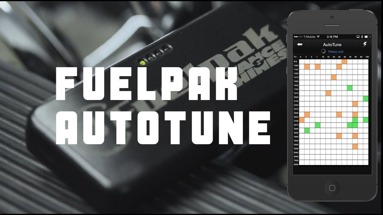 Fuelpak Autotune - วิธีการใช้ Autotune