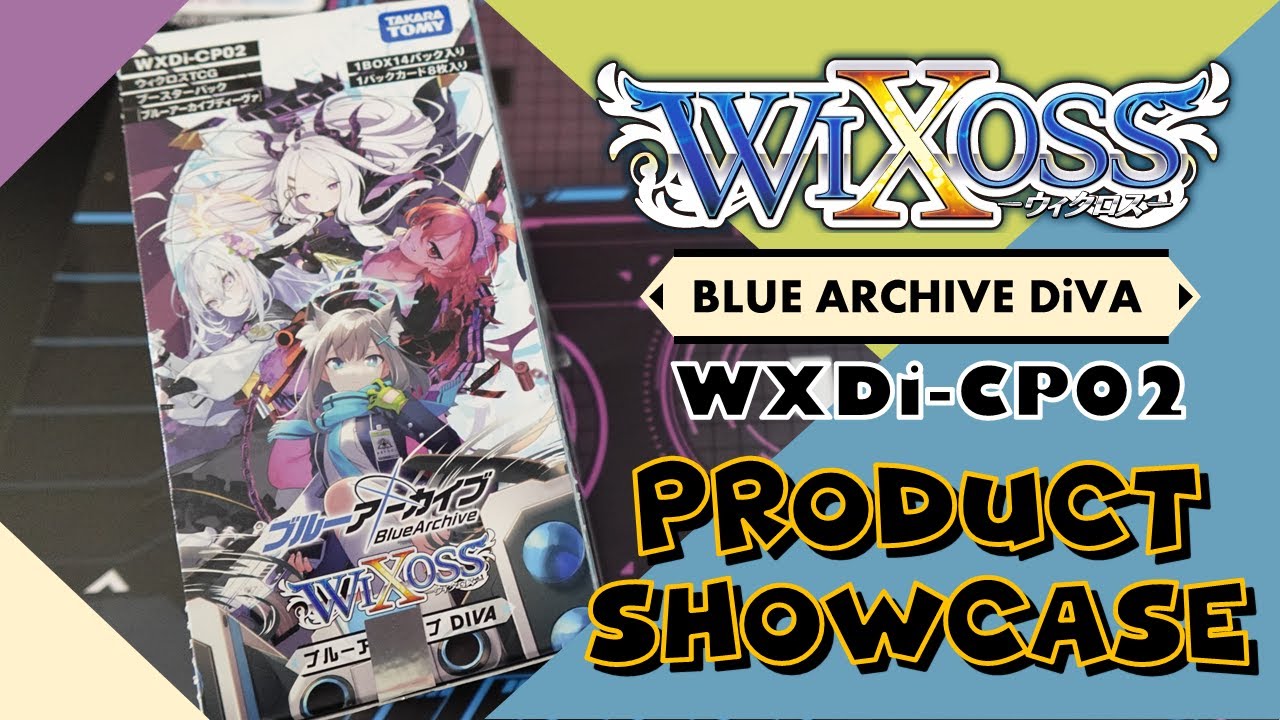 WIXOSS TCG | WXDi-CP02 Collaboration Booster - BLUE ARCHIVE DiVA