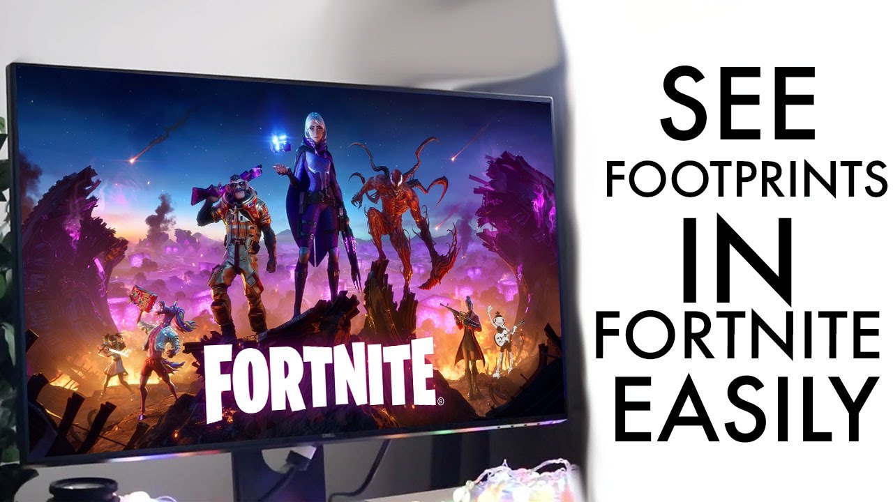 How To See Footsteps On Fortnite! (2022)
