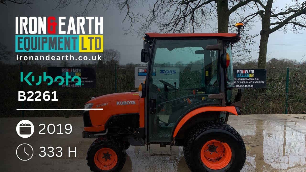 2019 Kubota B2261 Compact Tractor