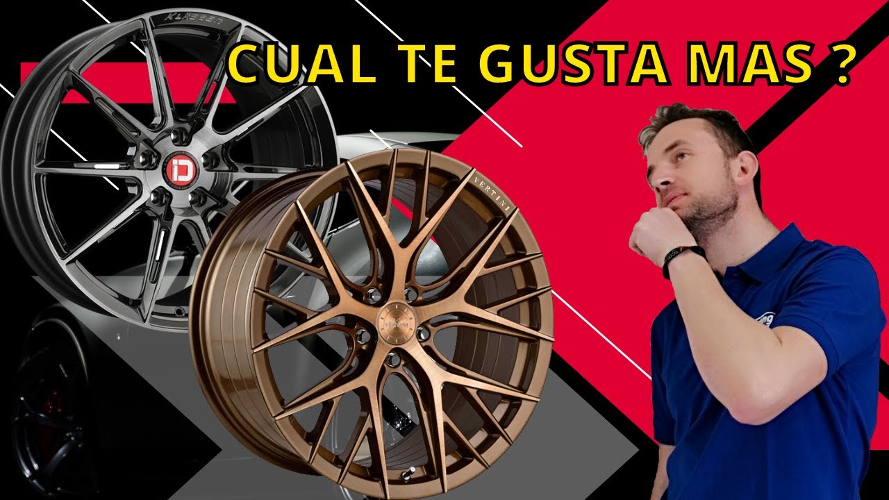 ✅NUEVOS Modelos De LLANTAS De Aluminio VERTINI RF2.1 y KLASSEN M07R |💥pesan poco y son ligeras ⚖