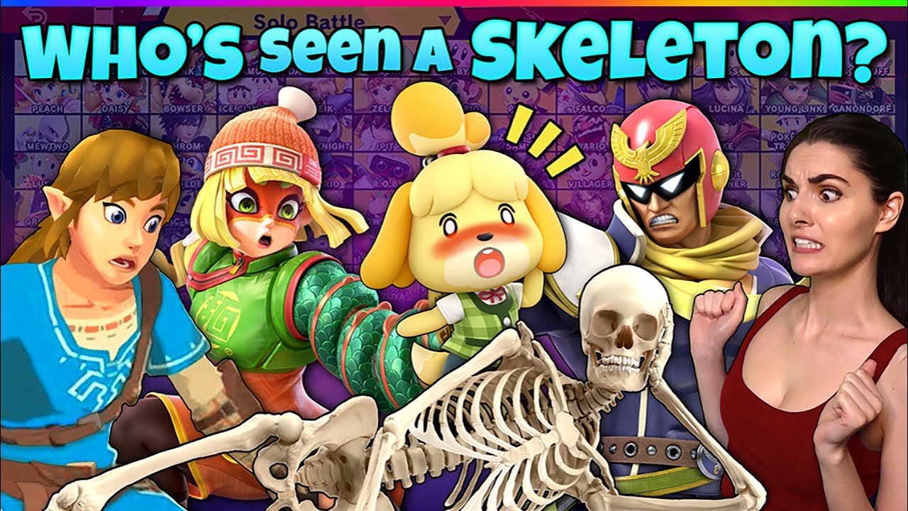 Which Smash Bros Characters Have Canonically Seen A Skeleton?