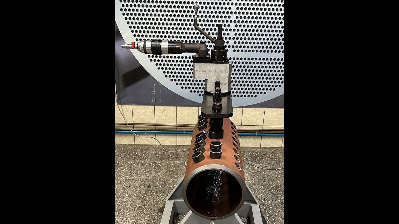 HyperDrill-BSR - How to remove the stubs from boiler drum ?