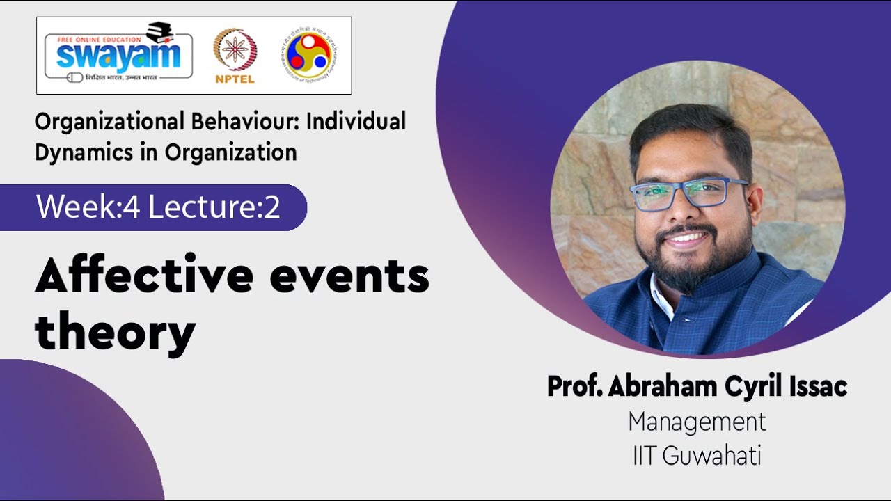 Lec 17: Affective events theory