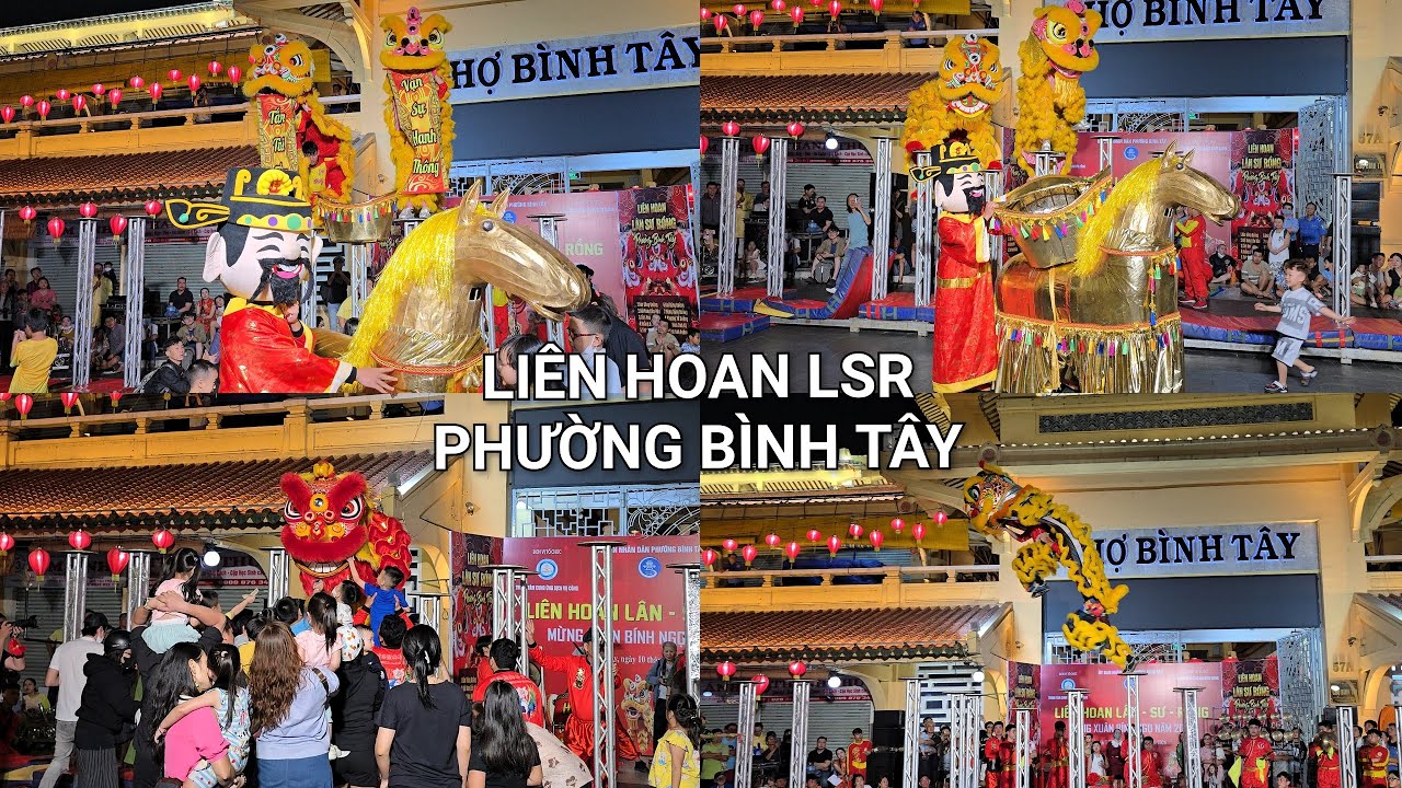 FULL CLIP LIÊN HOAN LÂN SƯ RỒNG PHƯỜNG BÌNH TÂY TẾT 2026. HỘI TỤ 9 ĐOÀN MÚA LÂN HOÀNH TRÁNG