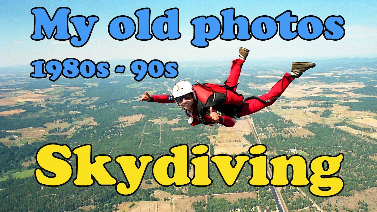 My old skydiving photos from the 1980s and 90s