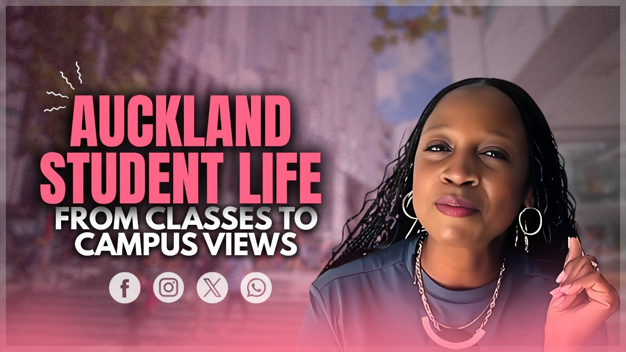 Student Life in Auckland | Study at AUT | Beautiful Campus Views in New Zealand | Precious Sylvia