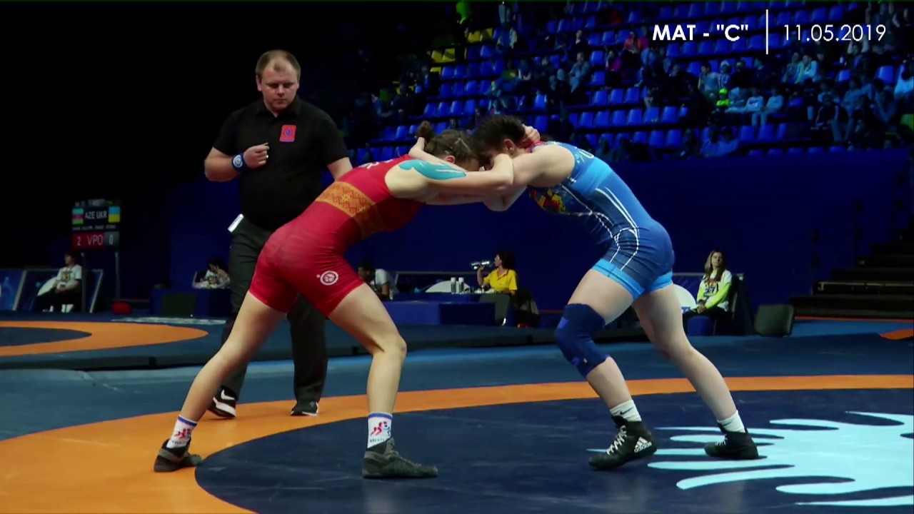 Final 3-4  WW 55 kg VERONIKA RYABOVOLOVA (UKR) - KHRYSTYNA ZORYANA DEMKO (UKR)