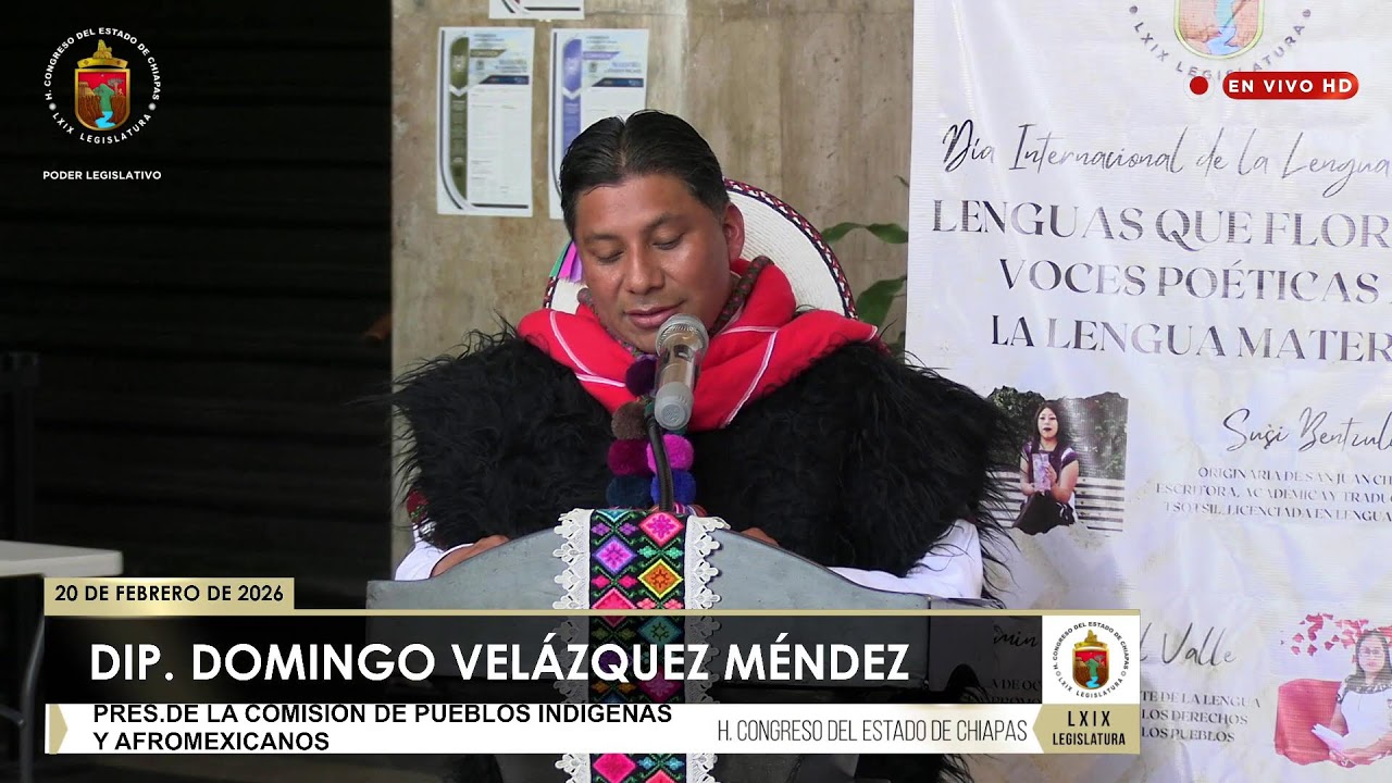 Transmisión en Vivo: Conmemoración del Dia Internacional de la Lengua Materna
