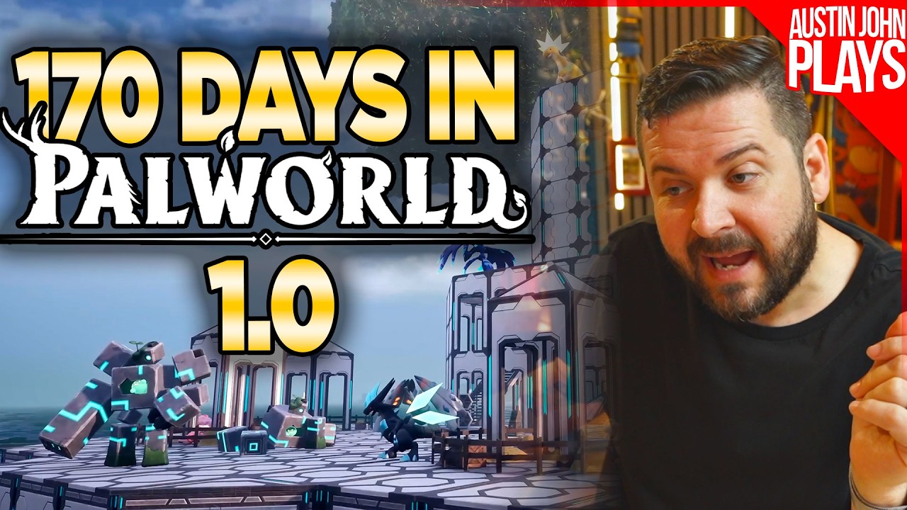Я провел 170 дней в Palworld 1.0. Это потрясающе!