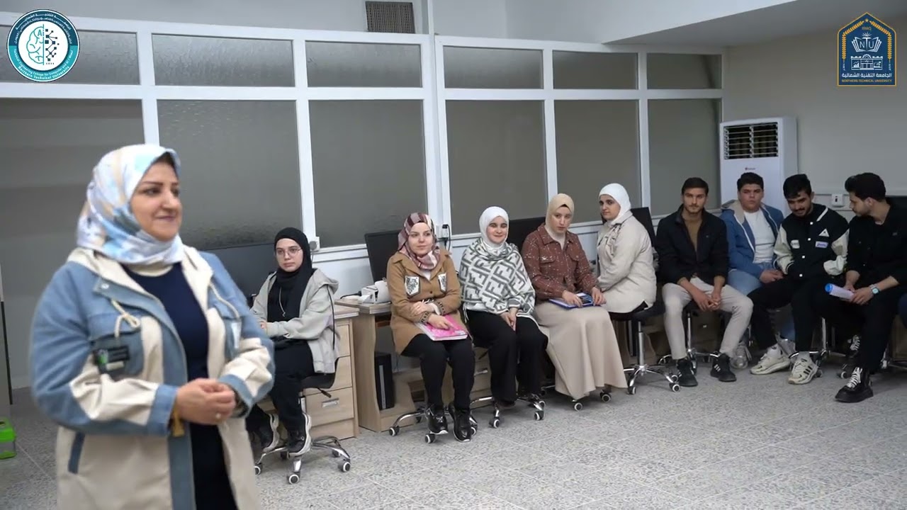 ندوة توعوية مع طلبة الكلية ضمن حملة 16 يوم لمناهضة العنف ضد المرأة 