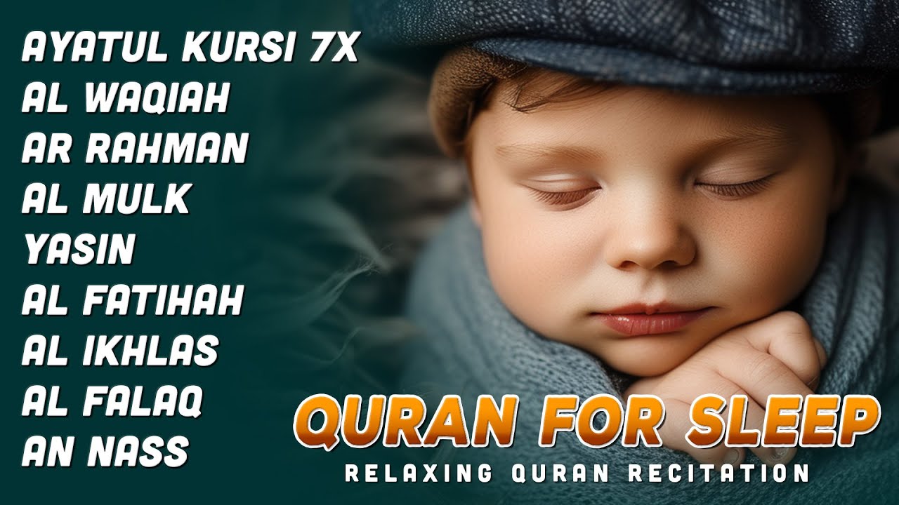 Most Relaxing Quran Recitation of Ayat Kursi, Surah Yasin, Rahman ,Al Mulk,Waqiah,Ikhlas,Falaq