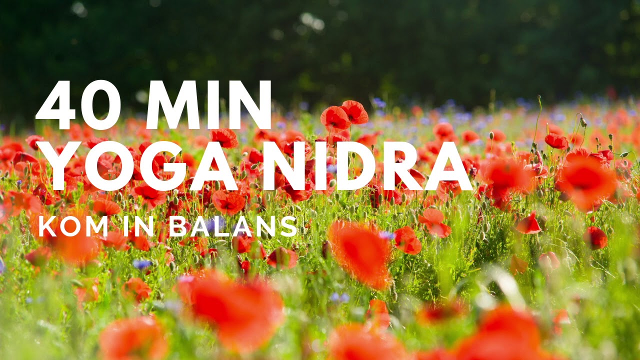 40  min Yoga Nidra | Kom in balans | Magic Dream Company