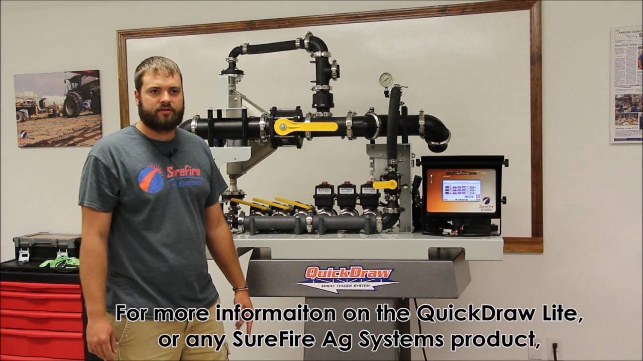 QuickDraw Lite - Spray Tendering System