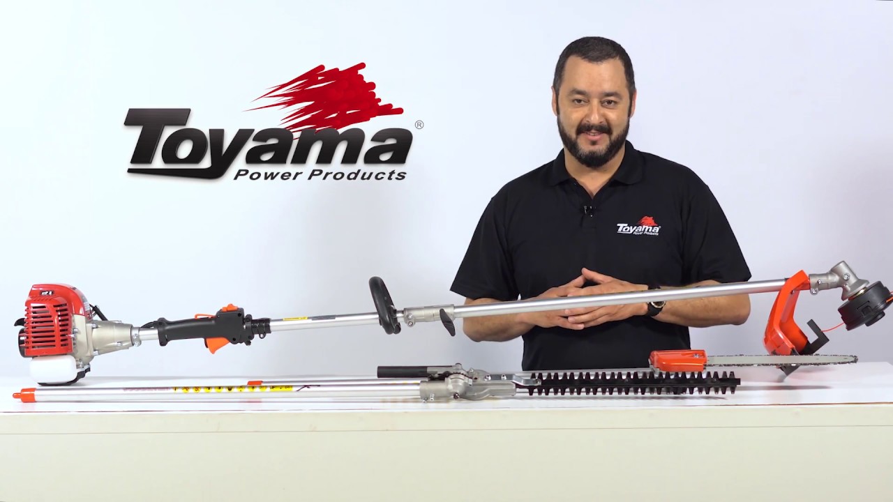 Roçadeira Multifuncional com motor 2 Tempos a gasolina - TBC26MTX | Toyama