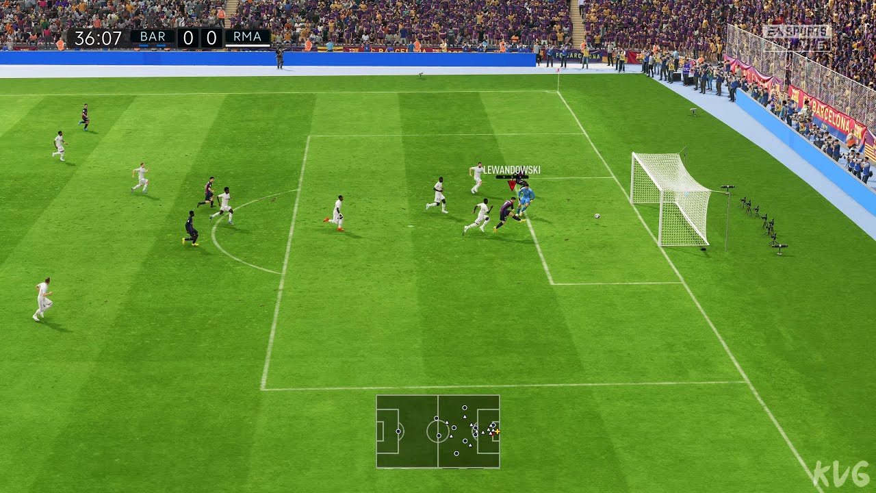 FIFA 23 - FC Barcelona vs Real Madrid CF - Gameplay (PS5 UHD) [4K60FPS]