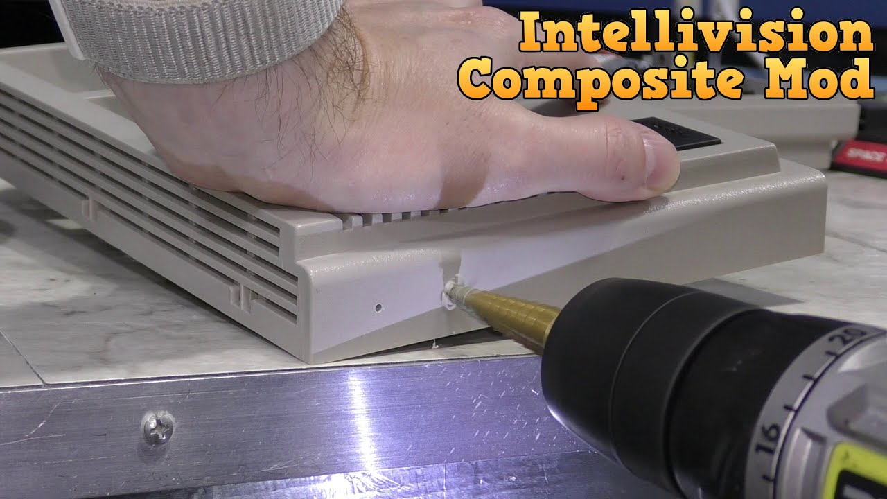 Intellivision - Add composite video, review 2 new games.