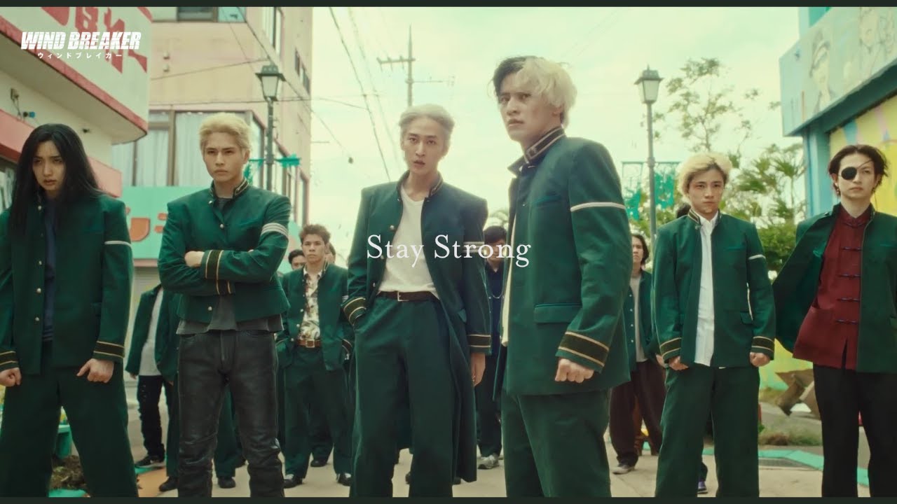 BE:FIRST / Stay Strong - Lyric Video - (映画「WIND BREAKER」主題歌)