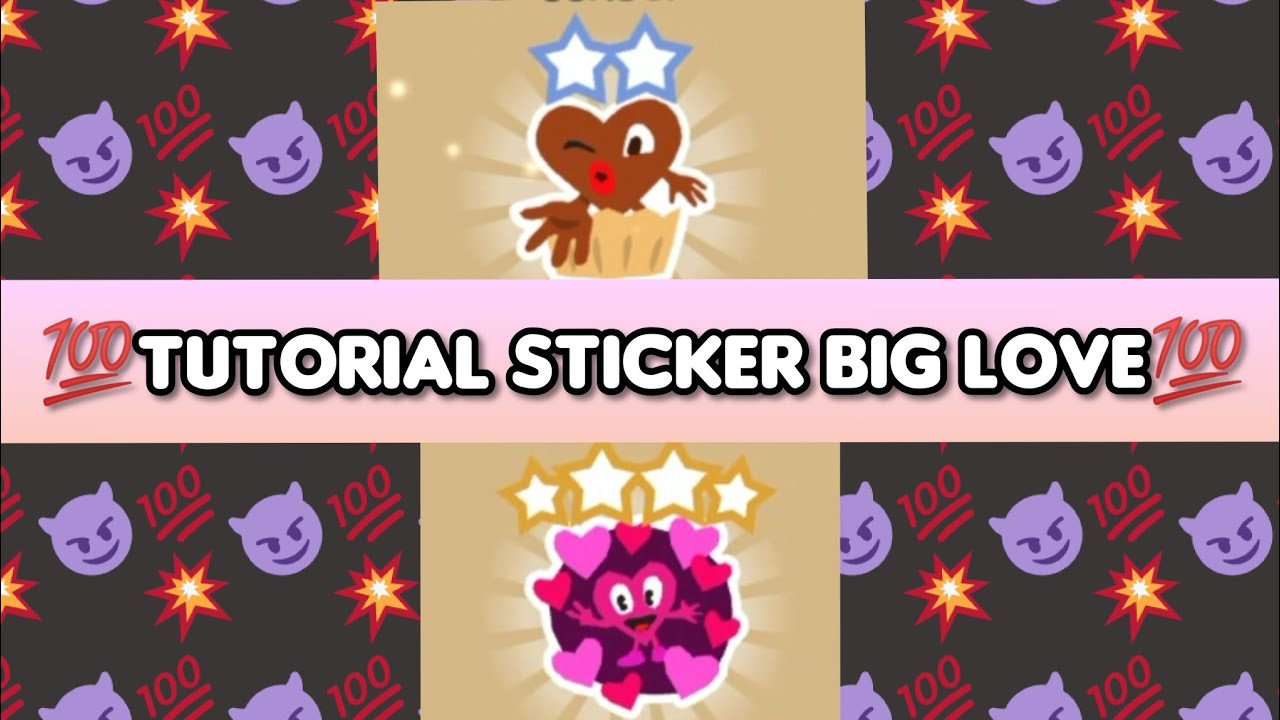 Tutorial Sticker di hotel hideaway\Big Love\💯