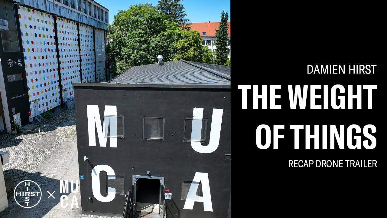 MUCA - Damien Hirst - The Weight of Things - Recap Drone Trailer