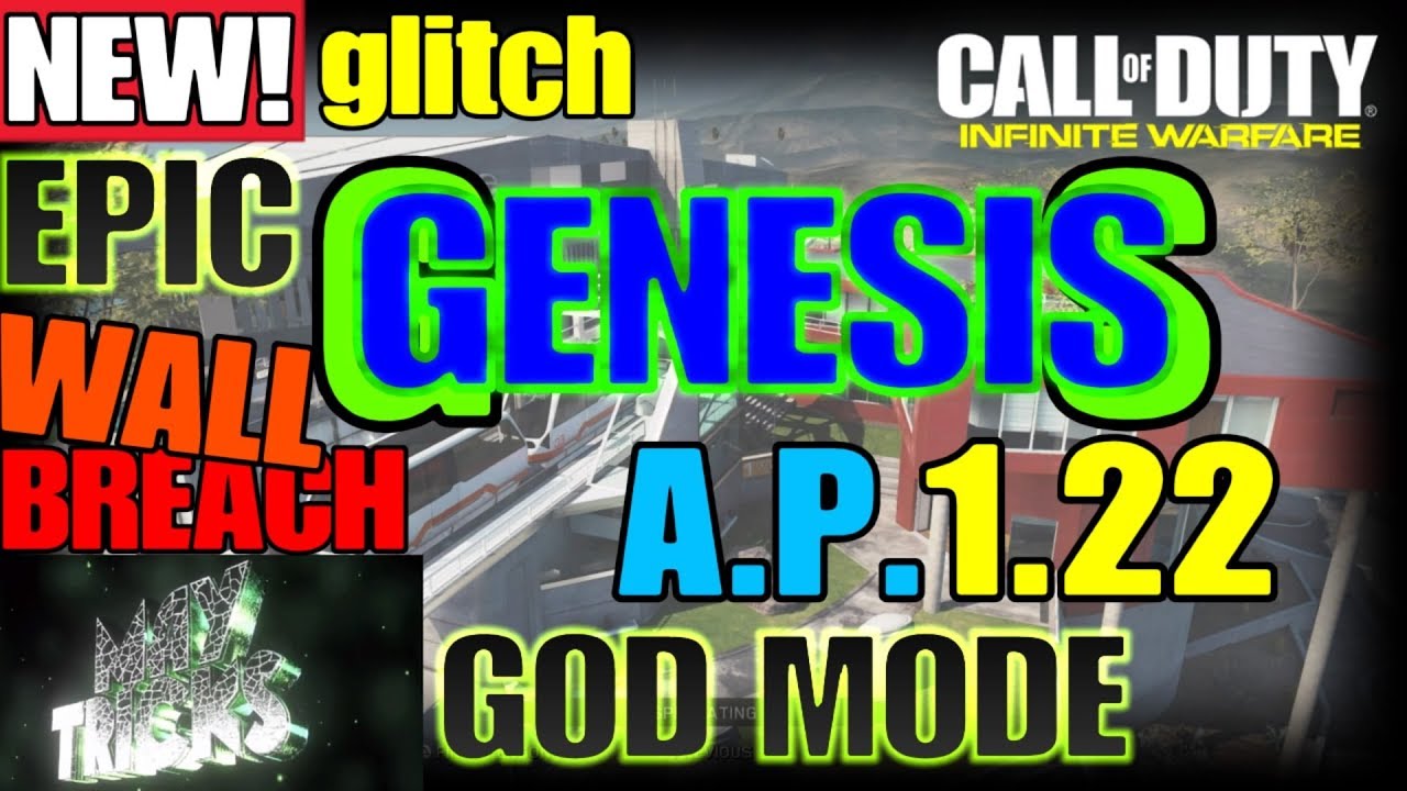 INFINITE WARFARE COD IW NEW GLITCH *GENESIS* AFTER PATCH 1.21  GOD MODE PS4 XB1 PC