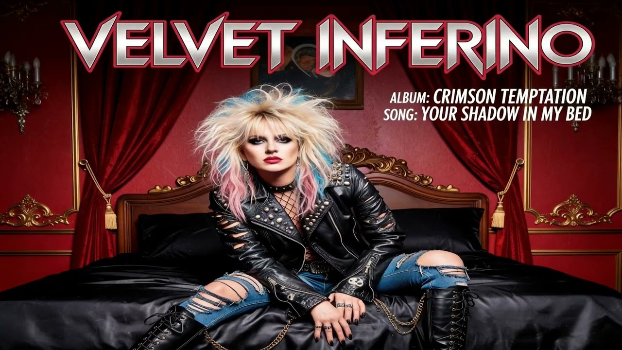 YOUR SHADOW IN MY BED - By VELVET INFERNO | Debut Album | CRIMSON TEMPTATION (2026)