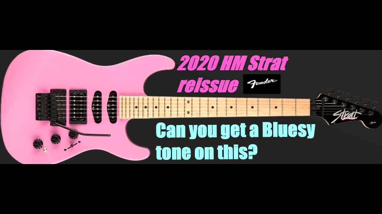2020 Fender HM Strat (Stratocaster) Reissue - Flash Pink....Just for Shred Players?