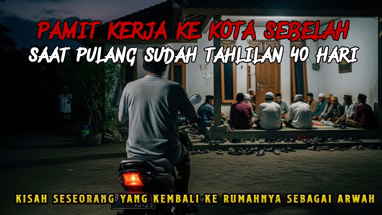 PAMIT KERJA DI KOTA SEBELAH SETELAH PULANG MALAH SUDAH TAHLILAN 40 HARI