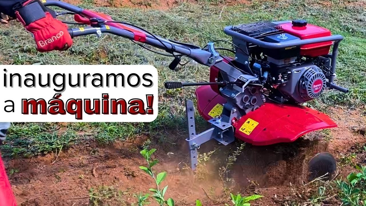 Nesse vídeo aconteceu de tudo! Inauguramos o Tratorito Branco BTTG 7.5-800