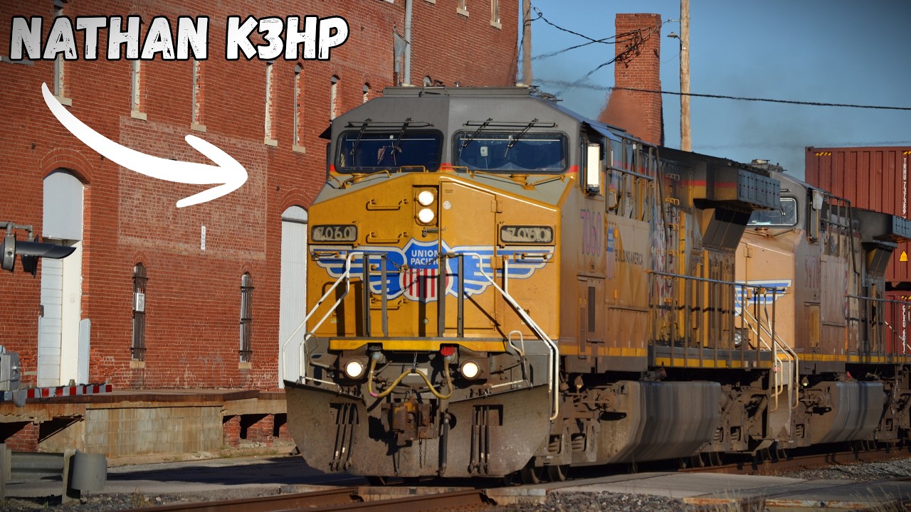 UP 7060 leads UP IG4LB with a Nathan K3HP Horn | 10/19/2025
