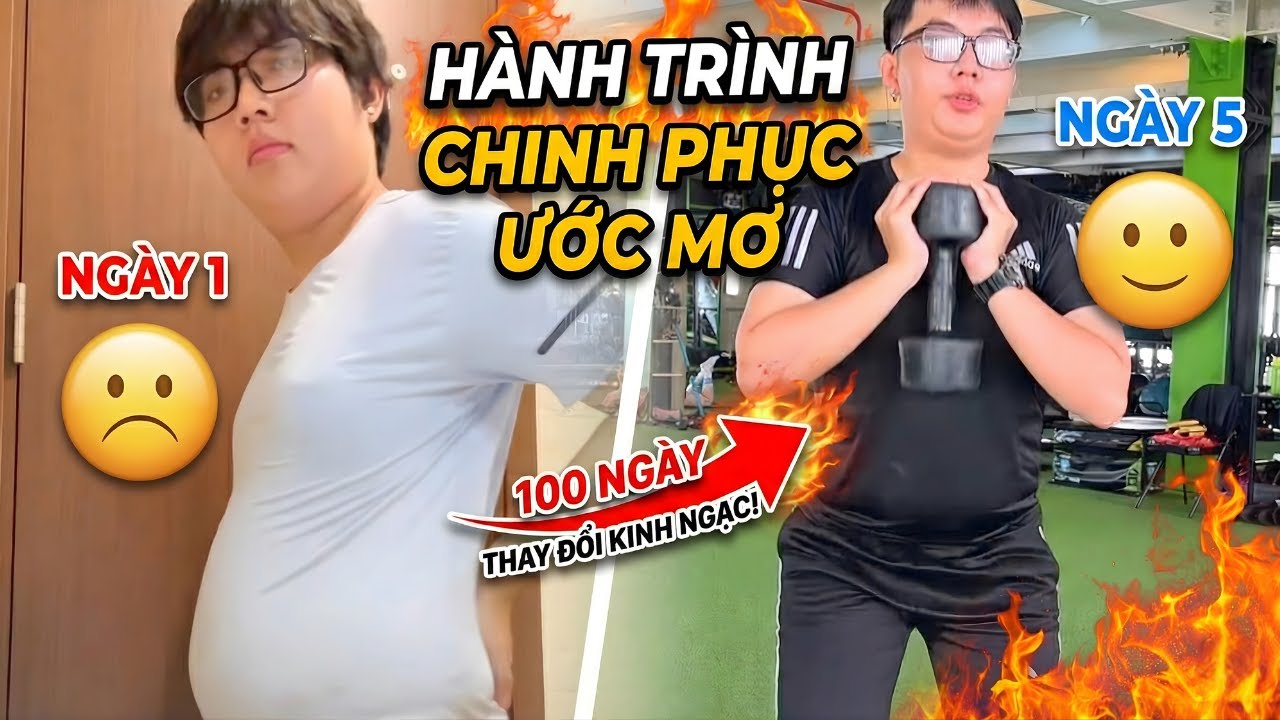 Hành Trình Chinh Phục Ước Mơ: 5 Ngày Giảm Cân Đầu Tiên | Quốc Halo Official
