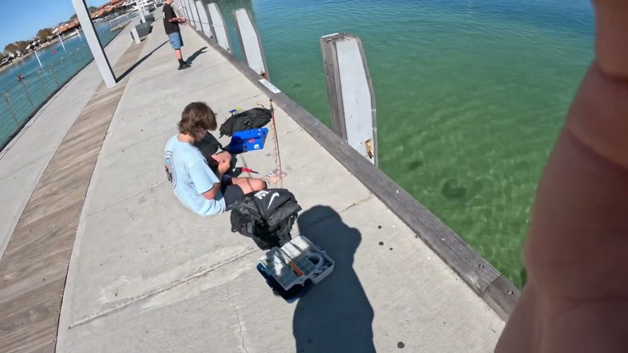 Fishing rod’s got stolen 😡😤🤬(but a very flat and nice day at hillarys boat harbour)