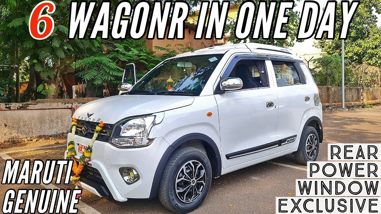 WAGONR 2021 MODIFIED...!!ZXI STYLE REAR POWER WINDOW📞98201 87037