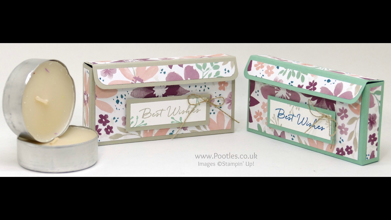 Double Jumbo Tea Light Blossom Box