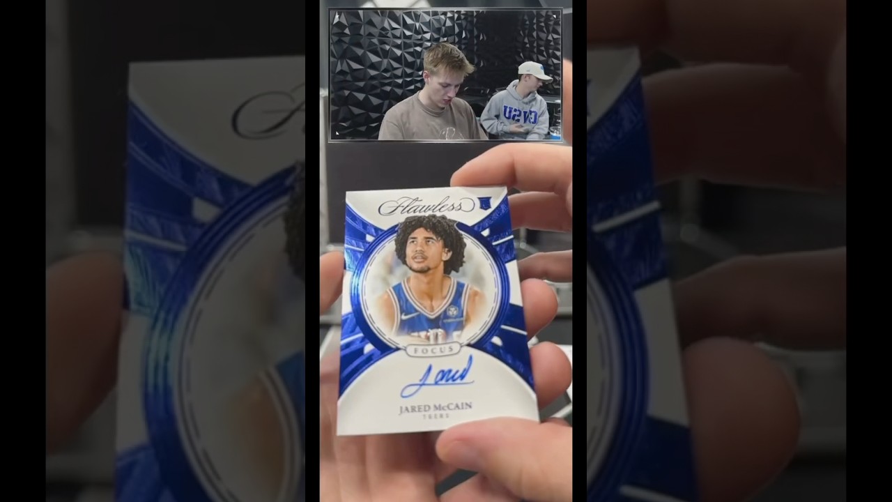 FLAWLESS BOX RIPPING!! 😱 #shorts #viral #basketball #nba #sportscards #panini #flawless #nbacards