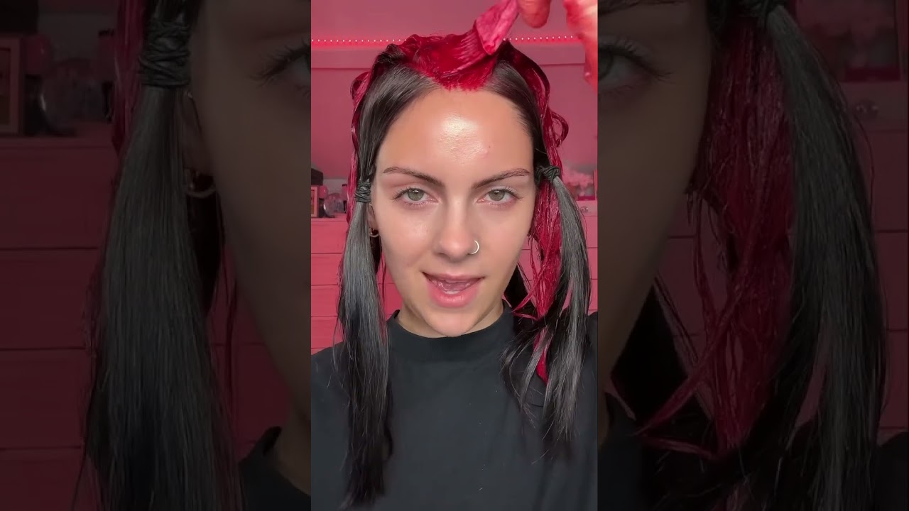 Hair Refresh ❤️&zwj;🔥 using @sophiehannahhair Strawberry Twist 🍓 #hairdye #hairtransformation