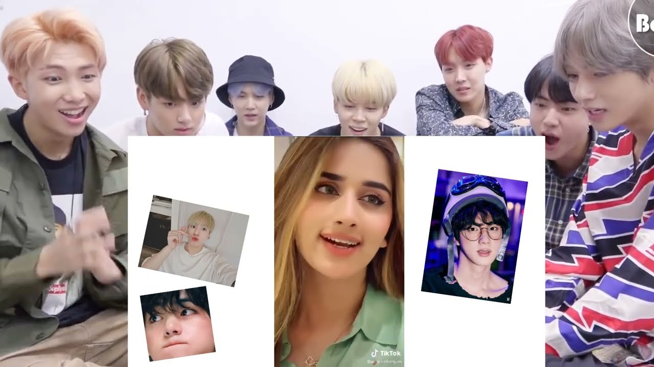 BTS reaction Rabeeca Khan Tiktok videos Rabeeca Khan and Hafsa Khan tiktoks  - ZiinChan