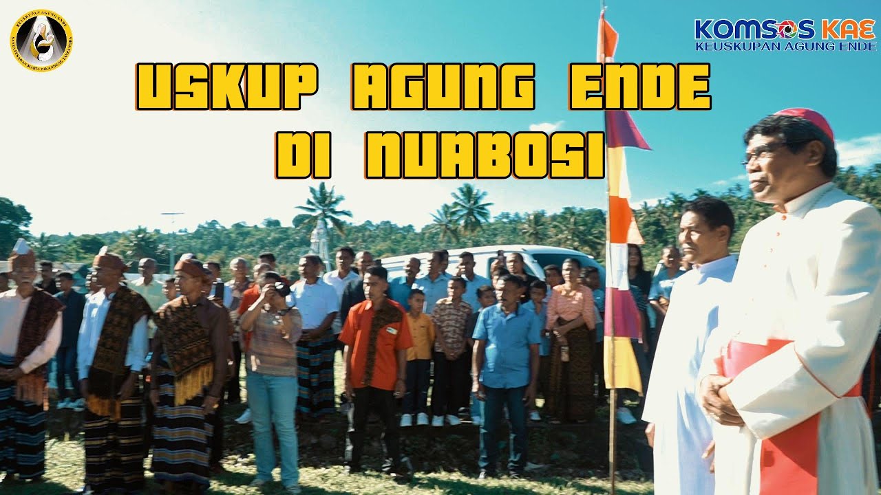USKUP AGUNG ENDE RAYAKAN PESTA PEMBAPTISAN TUHAN DI NUABOSI