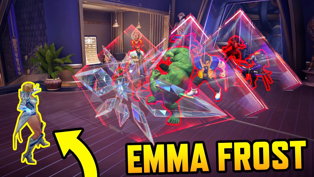 THE POWER OF EMMA FROST - Best Tricks & 200 IQ Outplays - MARVEL RIVALS