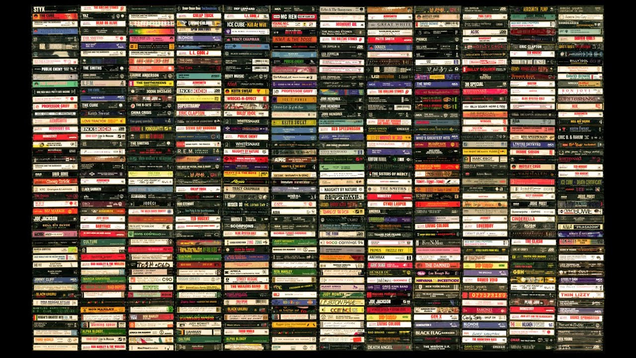 Beginning my Wall of Cassettes