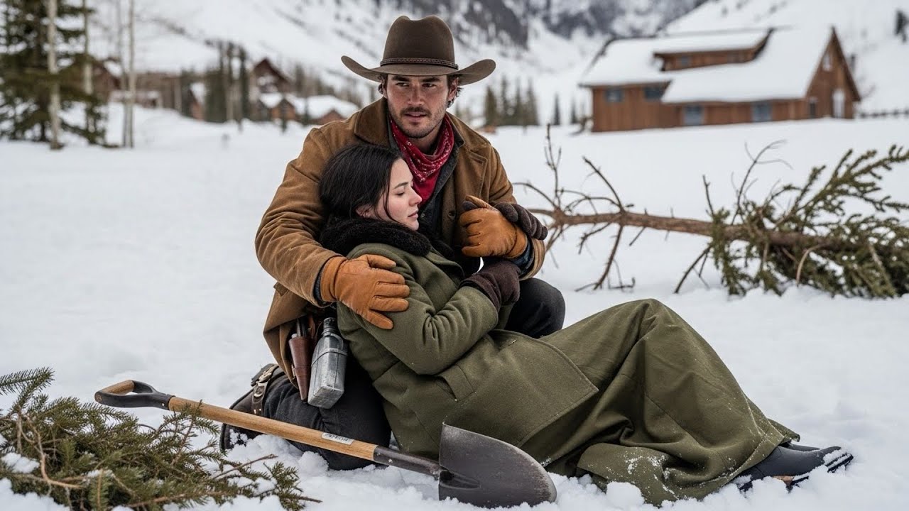 She Was Caught In An Avalanche Alone, The Cowboy Dug Through Snow For Hours Until He Found Her Alive