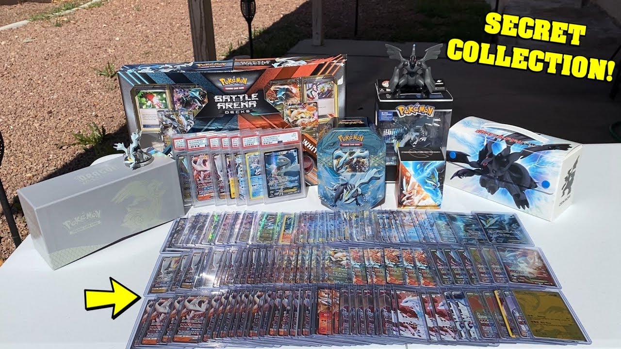 REVEALING THE RAREST KYUREM POKEMON CARDS COLLECTION filled with a TON OF EX/GX!