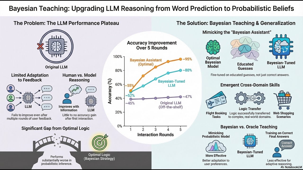 Bayesian teaching enables probabilistic reasoning in large language models