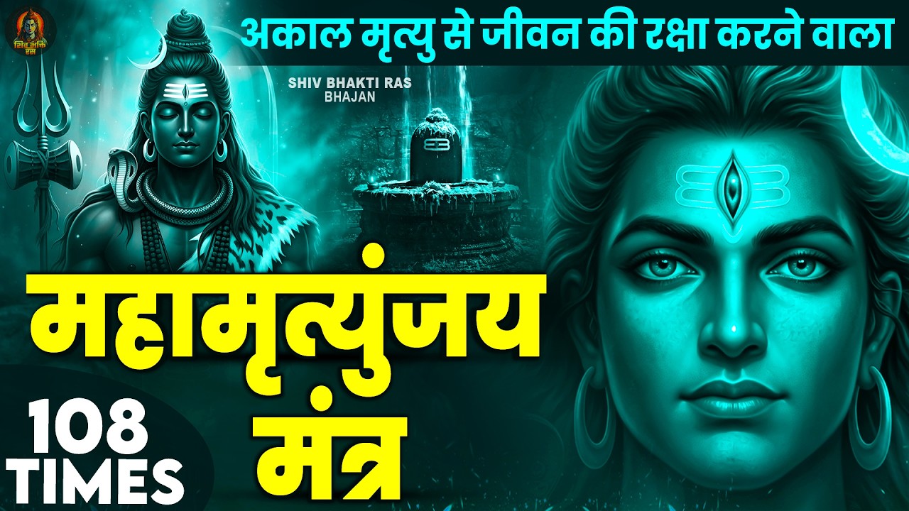 Mahamrityunjay Mantra 108 - सोमवार के दिन शक्तिशाली महामृत्युंजय मंत्र सुनने से दुख समाप्त होंगे