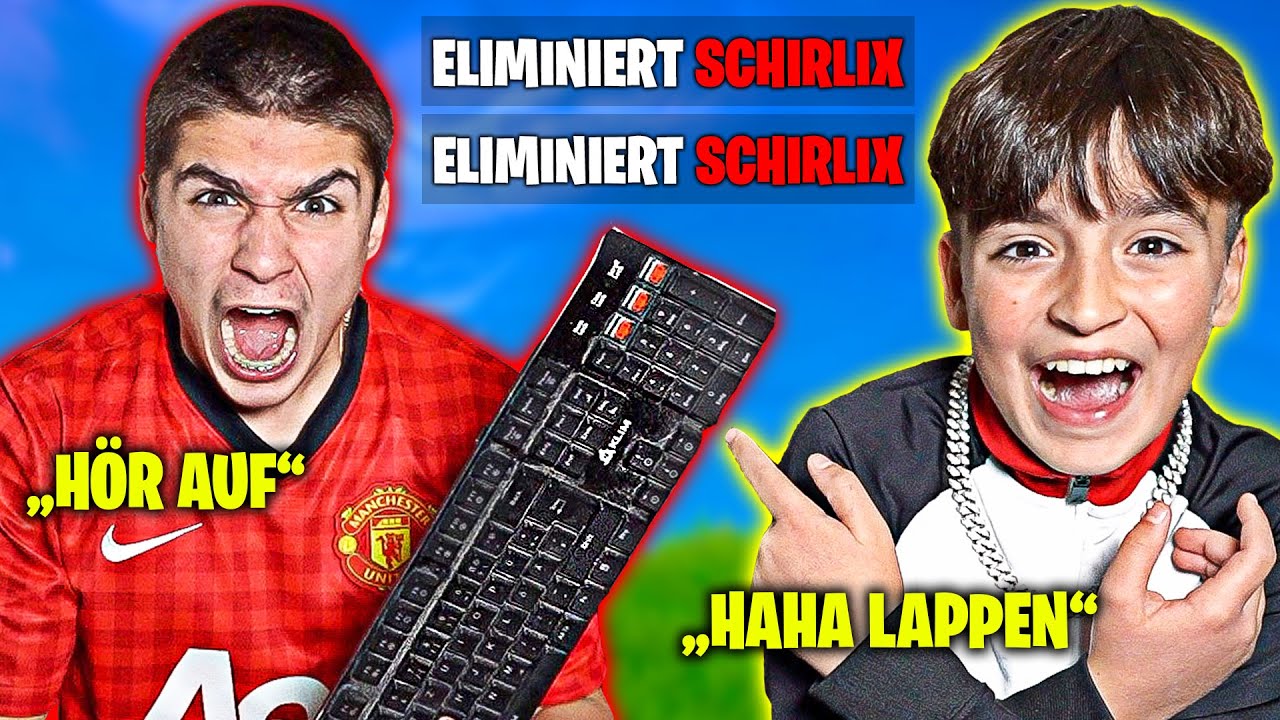 Mein BRUDER STREAMSNIPED mich bis ich KOMPLETT AUSRASTE, Tastatur ZERSTÖRE und den STREAM BEENDE..